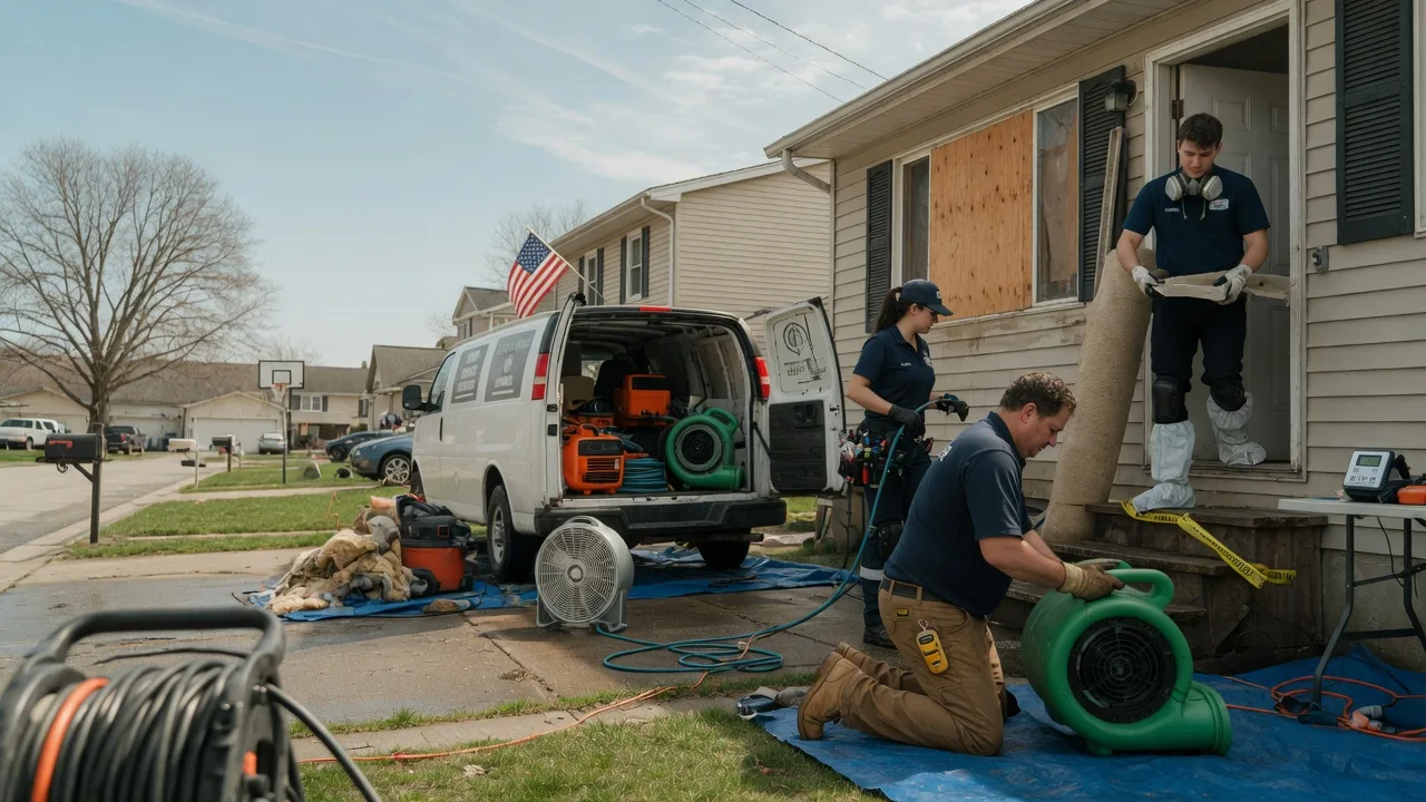 Water Damage Restoration in Carson City, MI near me